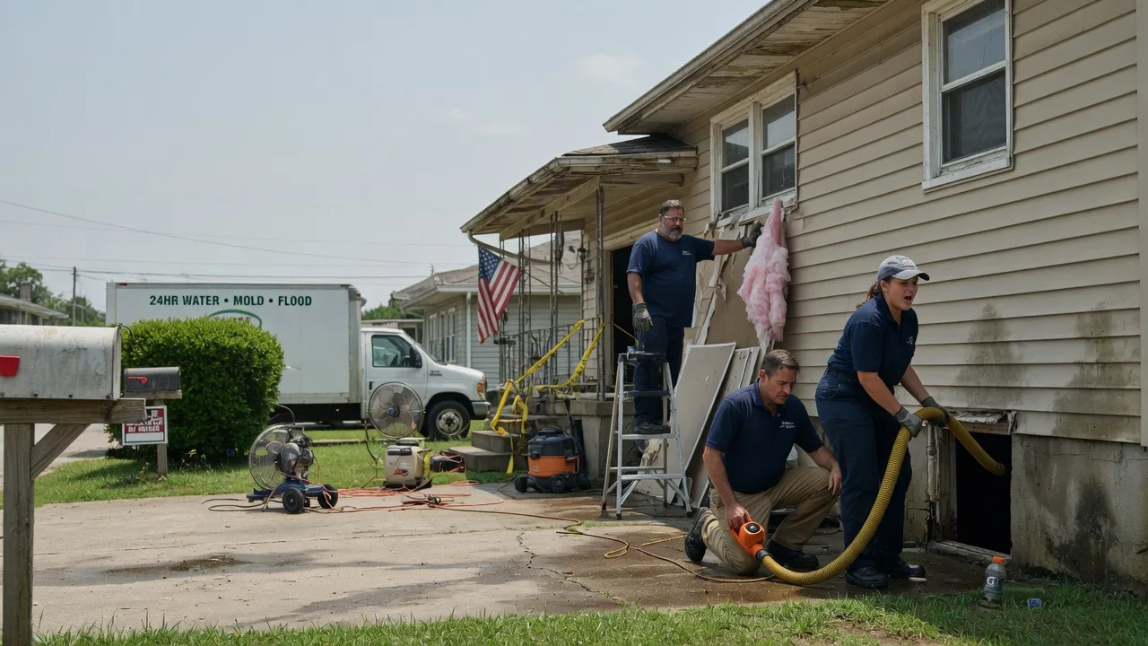 Water Damage Repair in Bridgeton, NC near me